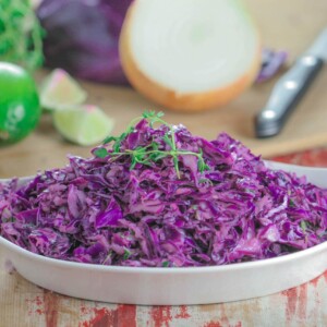 Purple Cabbage Slaw