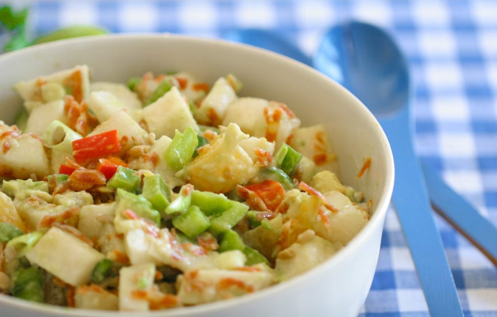 10 Minute Summer Jicama Salad