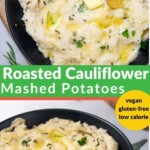 Pinterest Pin Cauliflower Mashed Potatoes Recipe