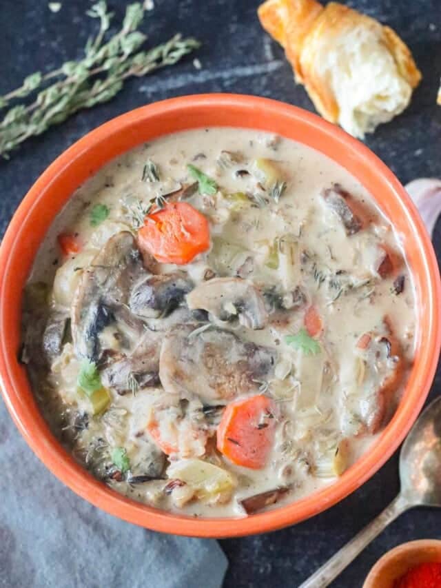 Mushroom Soup Recipe | Ooh La La It's Vegan