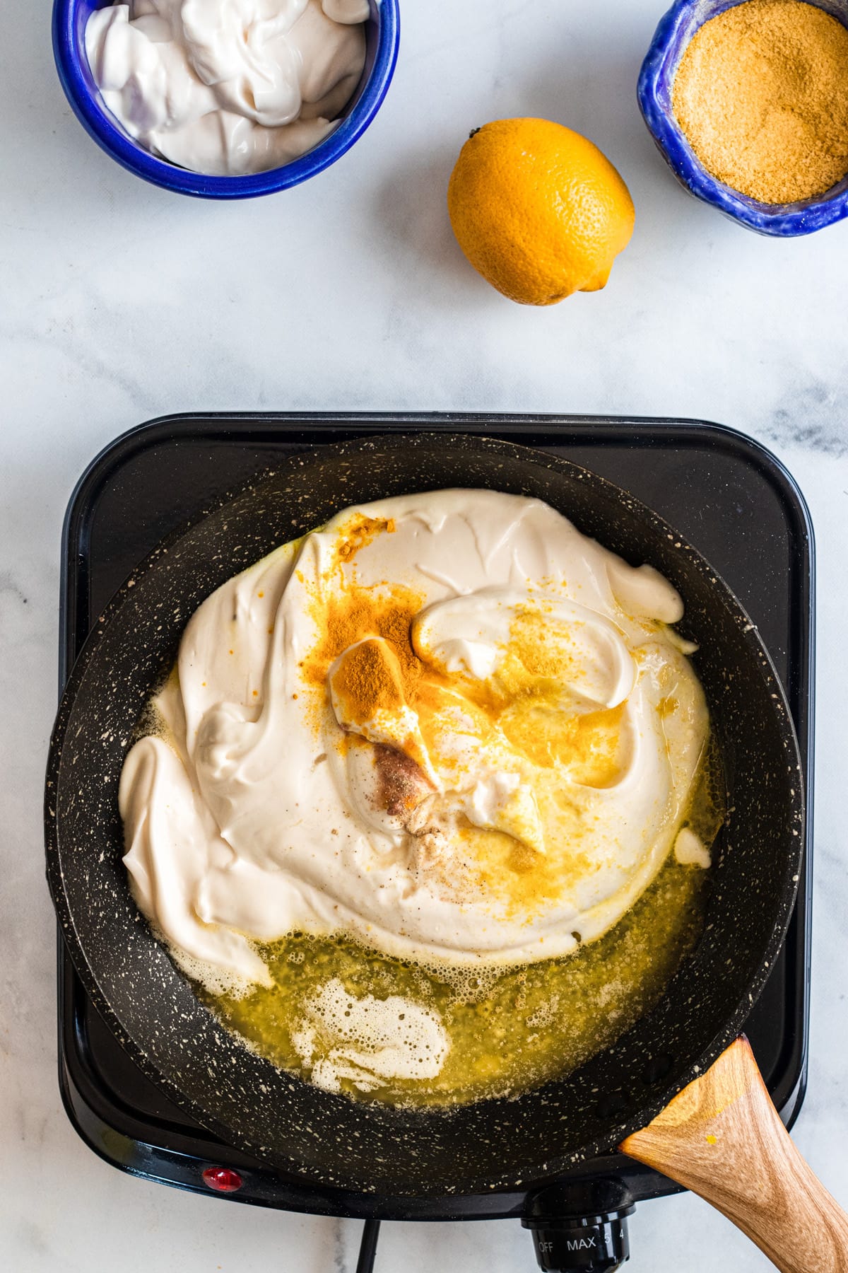 step 2 vegan hollandaise sauce