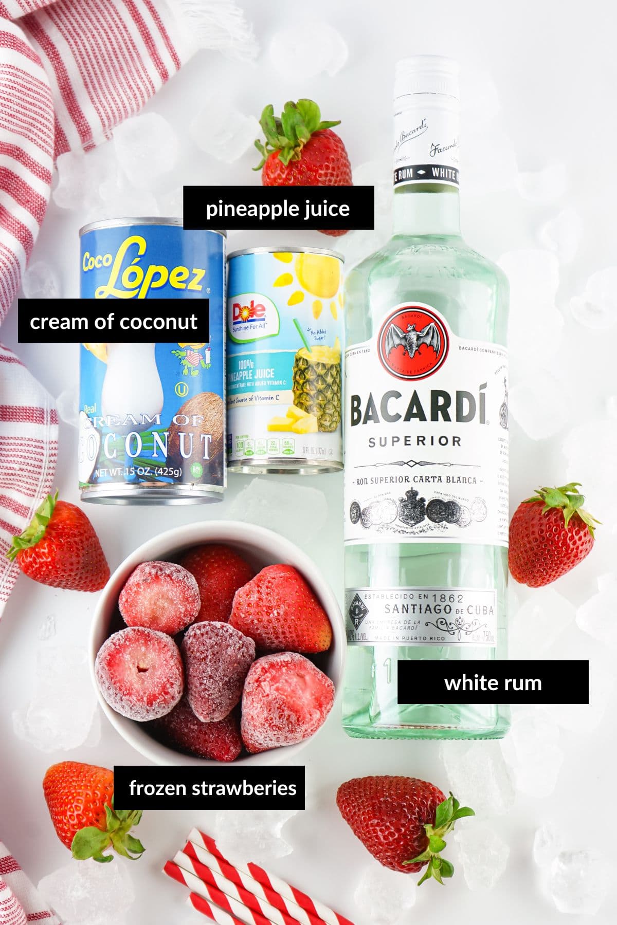ingredents-for-strawberry-pina-colada
