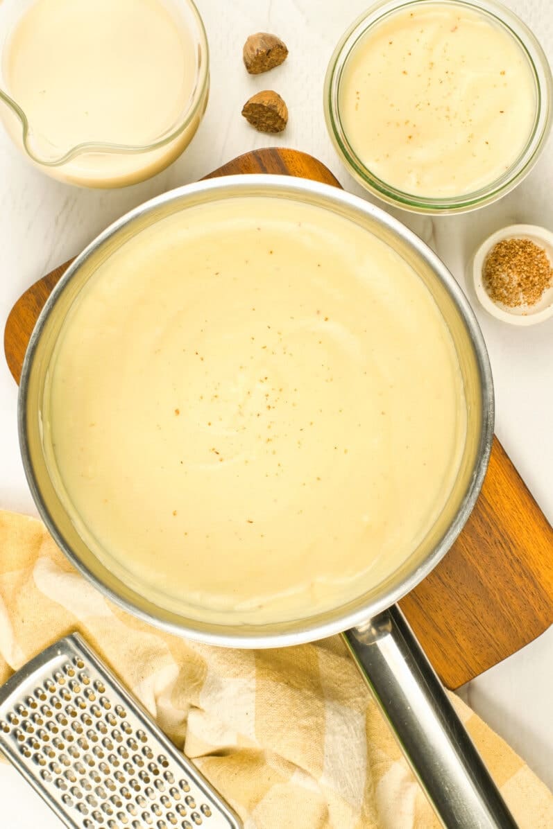 Simple Vegan Béchamel Sauce | Ooh La La It’s Vegan