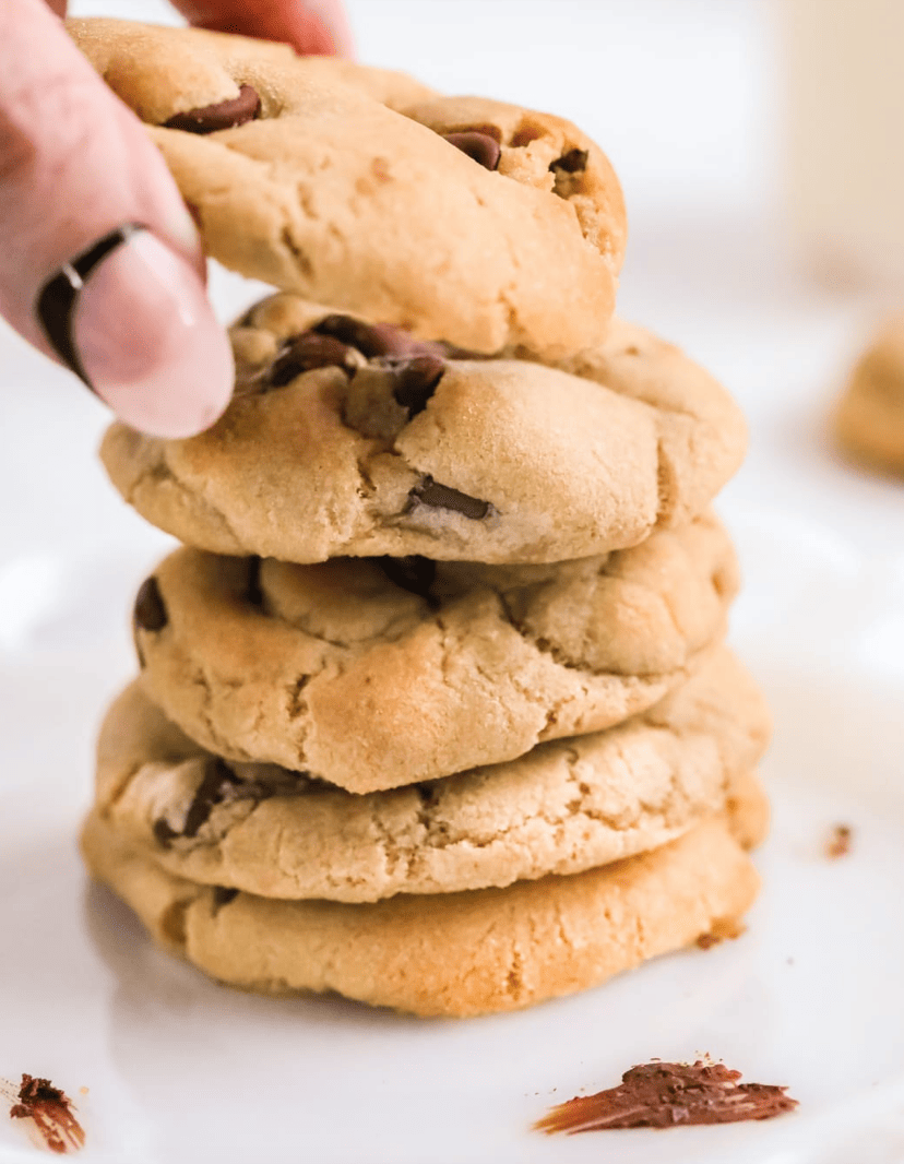vegan chocolate chip cookies