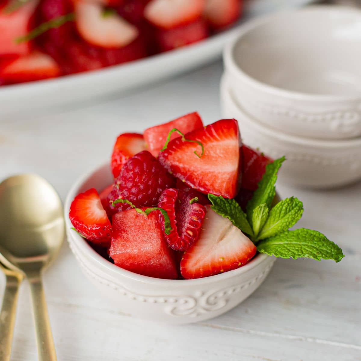 red fruit salad square image