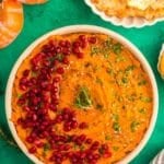 pumpkin hummus Pinterest pin