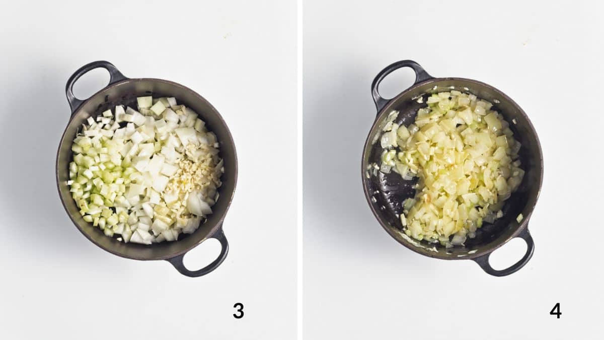 turnip soup steps 3 and 4