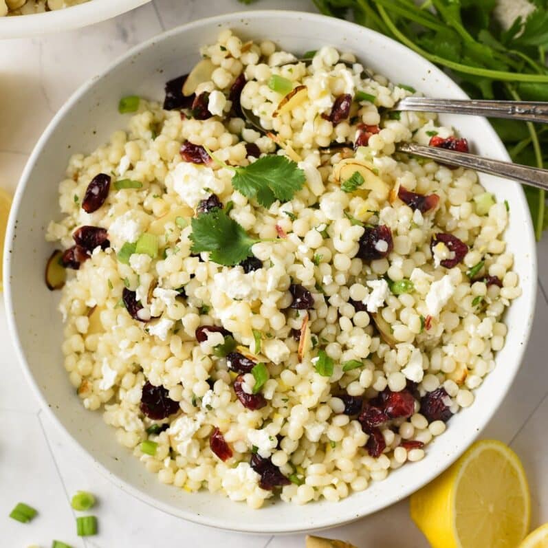 pearl couscous salad featured image