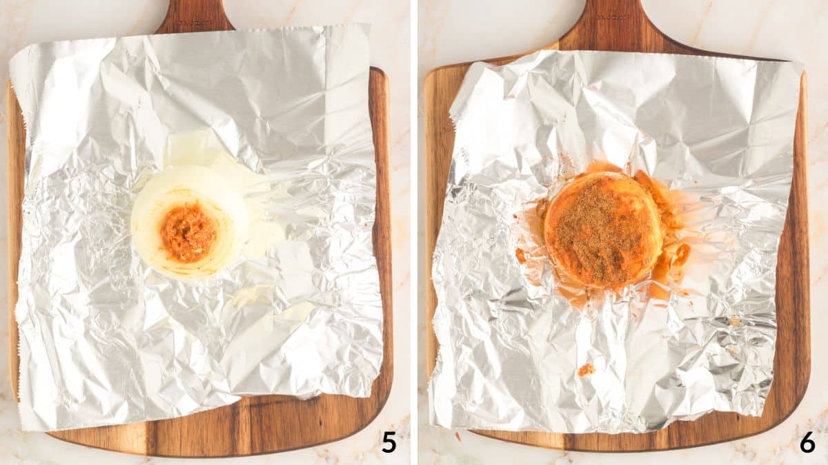 steps 5 and 6 viral tiktok onion boil
